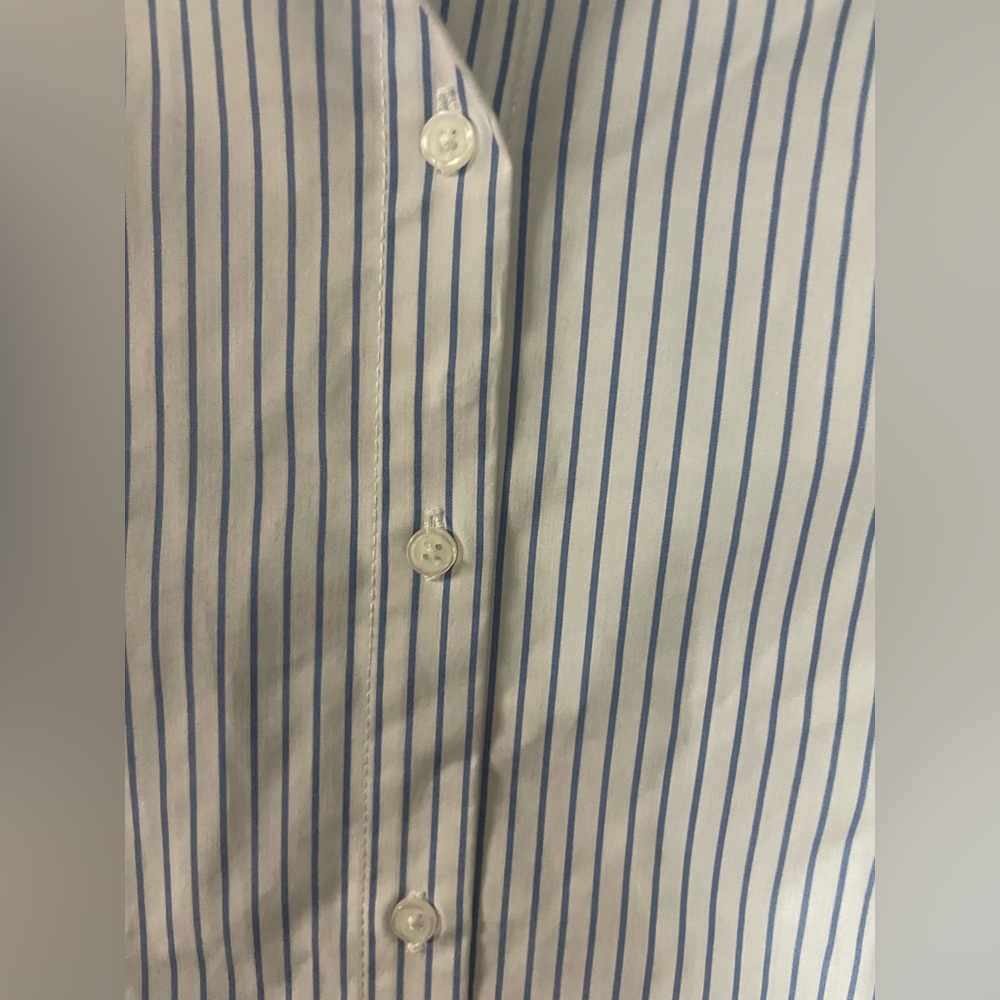 Time and Tru Women’s Blue Button-Up Shirt! NWT! Size XS! - Picture 7 of 8